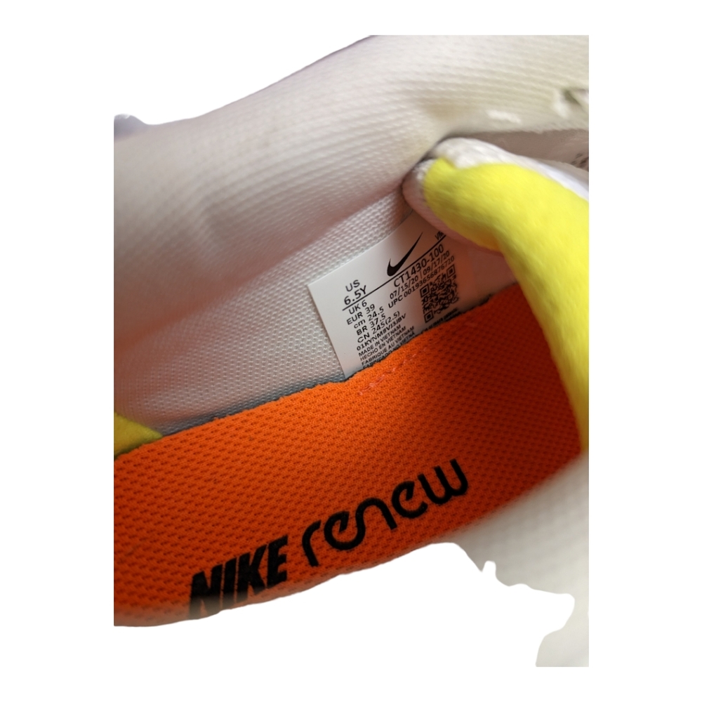 EUC Nike Renew White/Neon - Picture 5 of 5